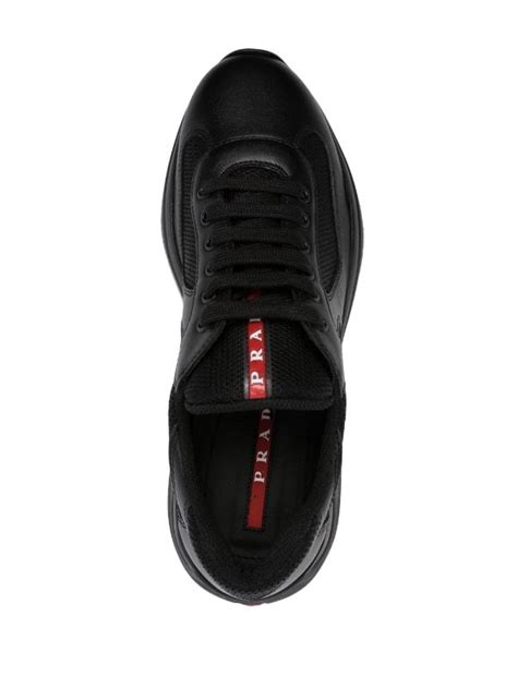 prada schoenen heren zwart|Prada sneakers voor heren • de Bijenkorf • Gratis retourneren.